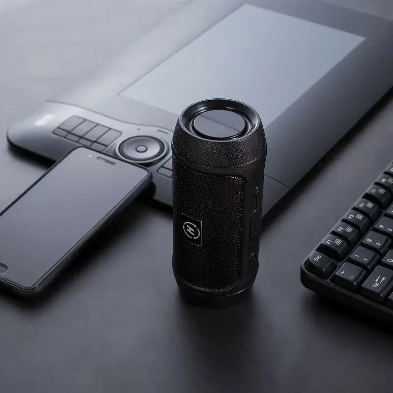 Беспроводной Bluetooth-динамик водонепроницаемый спортивный стерео бас USB FM Аудио MP3 3