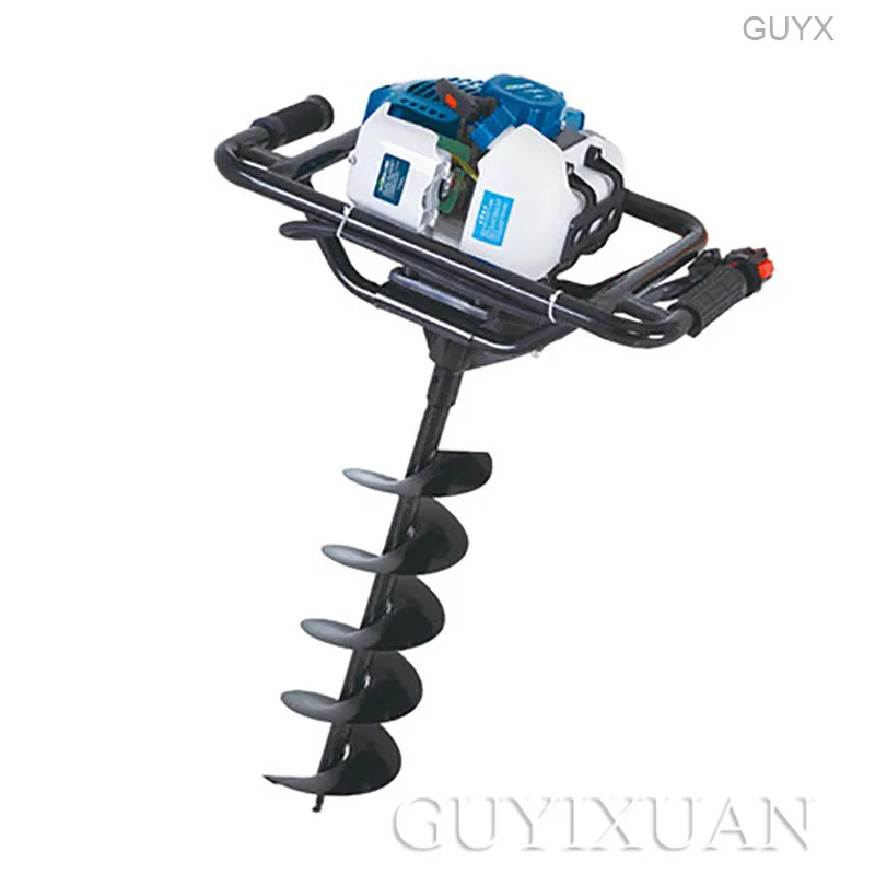 Двухтактный бензиновый сверлильный станок 80 мм машина для выращивания растений