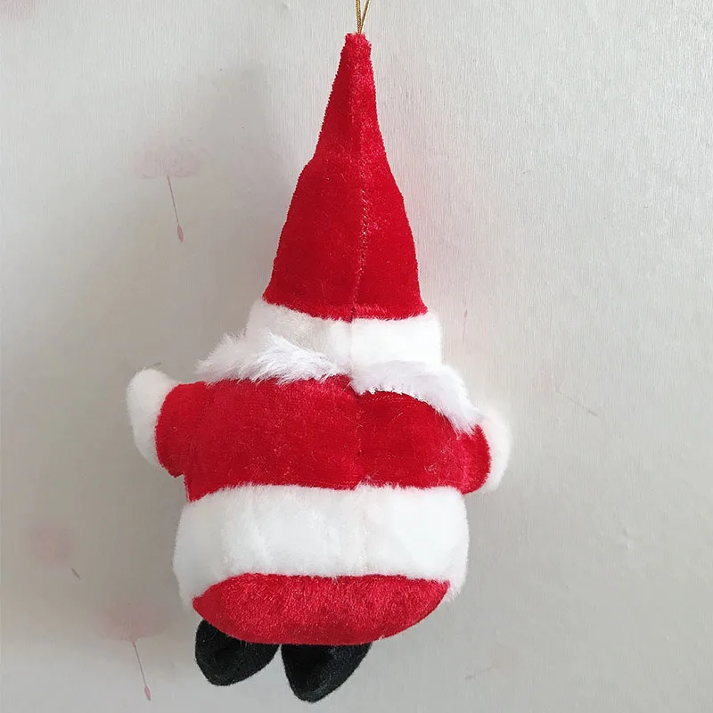 15 см Рождественская плюшевая кукла игрушка Санта Клаус гном Подвески Украшения