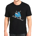 Футболка мужская с круглым вырезом, медленно но Соблазнительная смешная, хлопковый топ с коротким рукавом, на заказ, с принтом