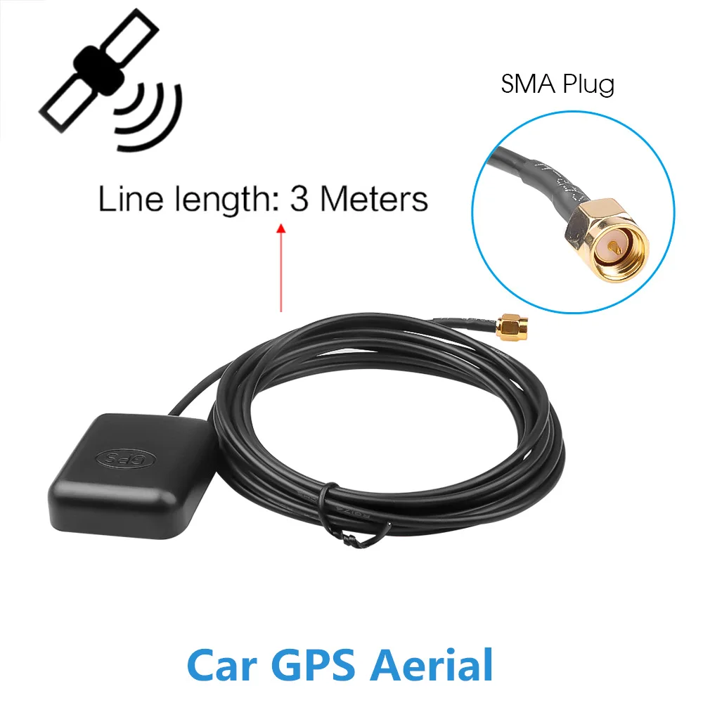 Автомобильная антенна GPS SMA 3M кабель автонавигация радио приемник Правосторонняя