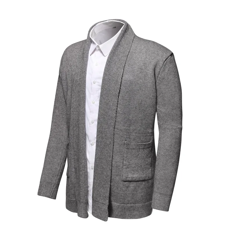 

Autumn and winter new trend no button sweater men's sweater cardigan jacket men