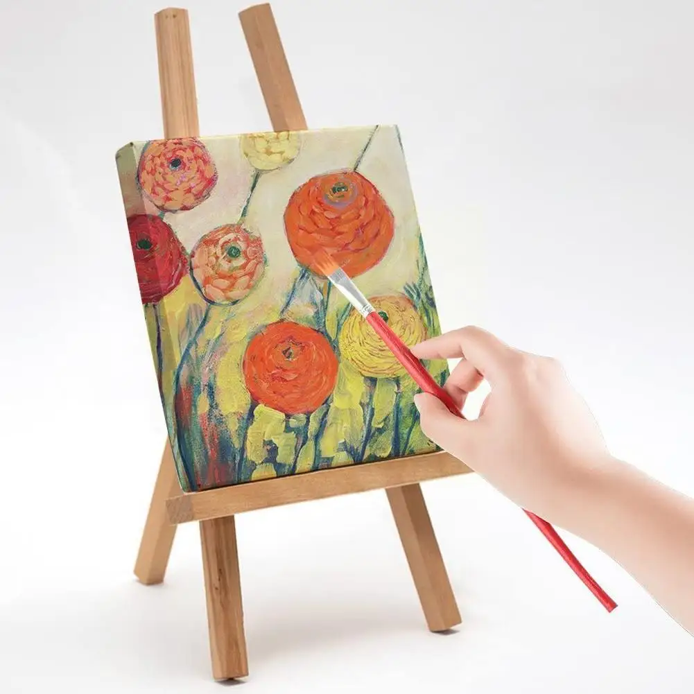 

Oil Painting Canvas Wood Painting Frame Cotton White Artist Drawing Frame Canvas Canvas Stretched Stretched Painting DIY J3S8