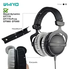 Мягкие бархатные сменные амбушюры Whiyo для Beyerdynamic DT770 DT880 DT990 PRO DT-770 DT-880 DT-990