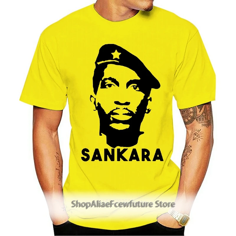 

Thomas Sankara T Shirt Marxist Marxisim Burkina Faso Vintage Cool Gift Tee 177