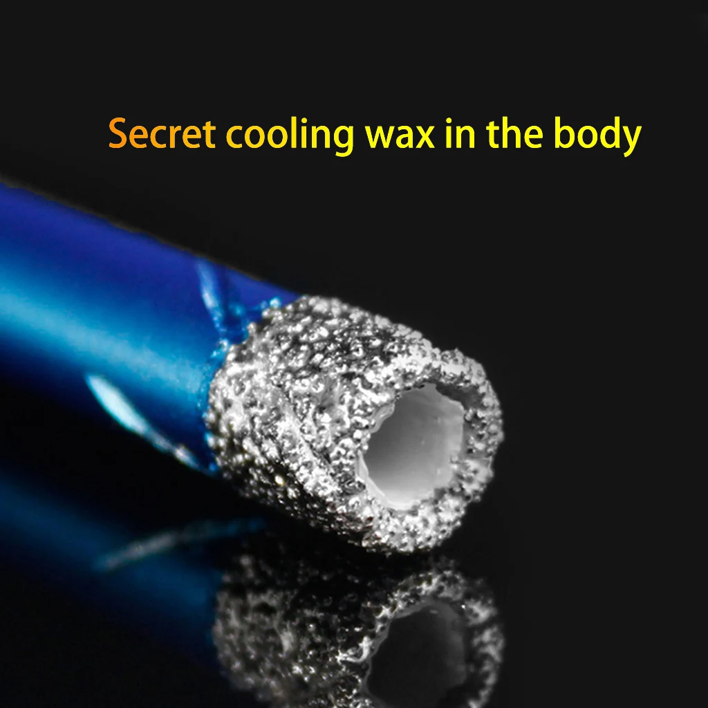 Diamond Coated Drill Bit 6/8/10/12mm Tile Marble Glass Ceramic Hole Saw Dry Driller | Инструменты