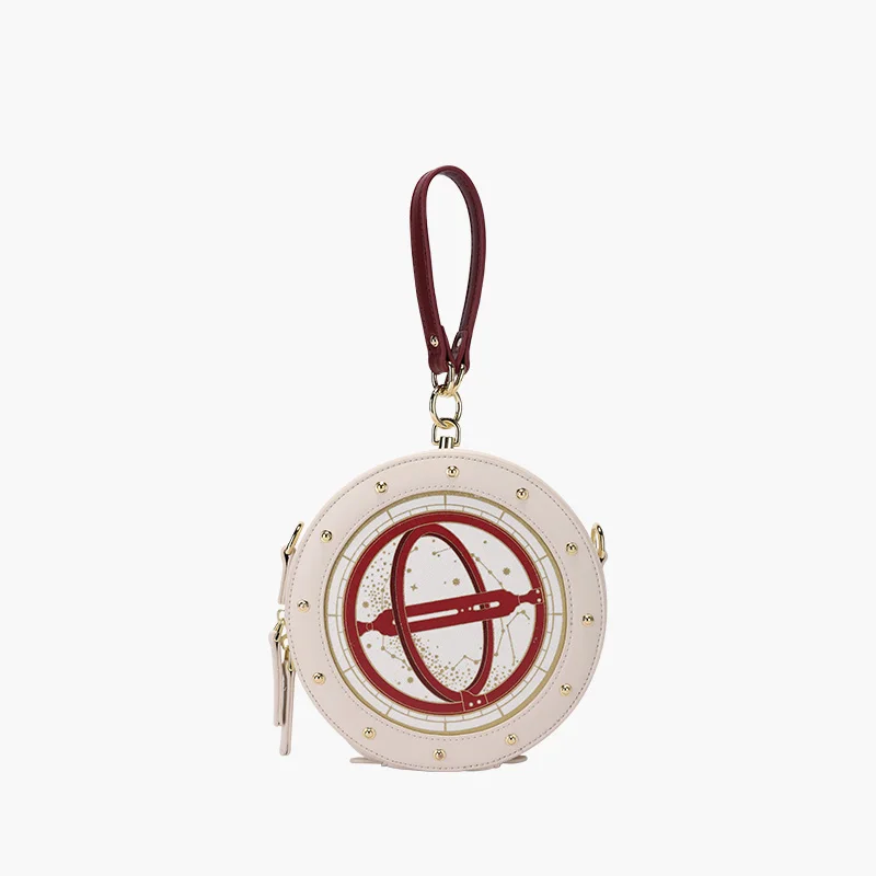 

Vientiane Starry Sky round Pie Bag Handbag Planetarium Constellation Bag Palace Museum Official women crossbody bag cute