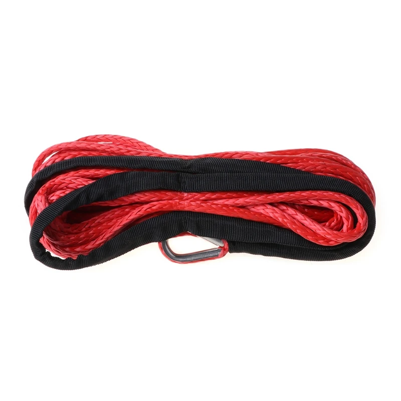 

Winch Rope Car Emergency Trailer Belt 5700LBs/7700LBs Vehicle Winch Cable Synthetic Towing Rope Outdoor Accessories T21E