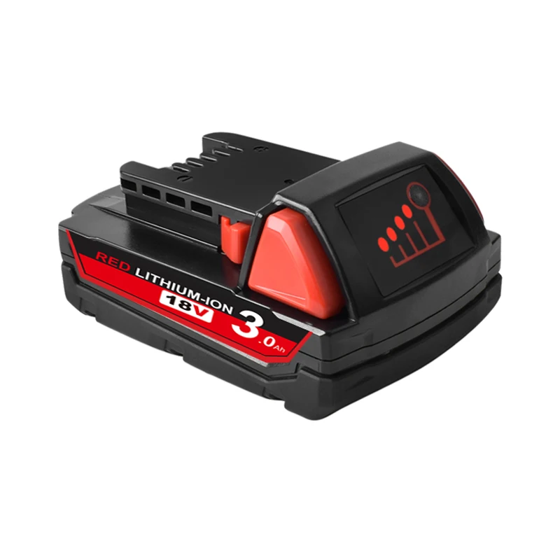 

Аккумуляторная батарея Milwaukee 48-11-1852 M18 REDLITHIUM XC, 1850 Ач, для аккумуляторных электроинструментов Milwaukee 48-11-1840 48-11-