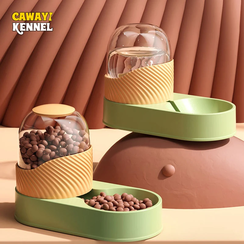 CAWAYI питомник автоматическая подача диспенсер для воды пластиковые питьевые