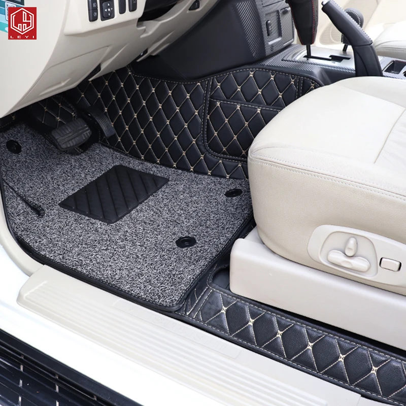 

Кожаные автомобильные коврики LEYI под заказ для pajero V97 V93