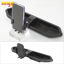 BAWA Car Phone Holder For Jeep Wrangler JL 2018 2019 2020 2021 Car Cell Phone Support Accessories Interior Parts For Wrangler JL