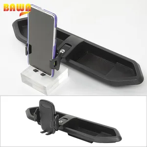 bawa car phone holder for jeep wrangler jl 2018 2019 2020 2021 car cell phone support accessories interior parts for wrangler jl free global shipping