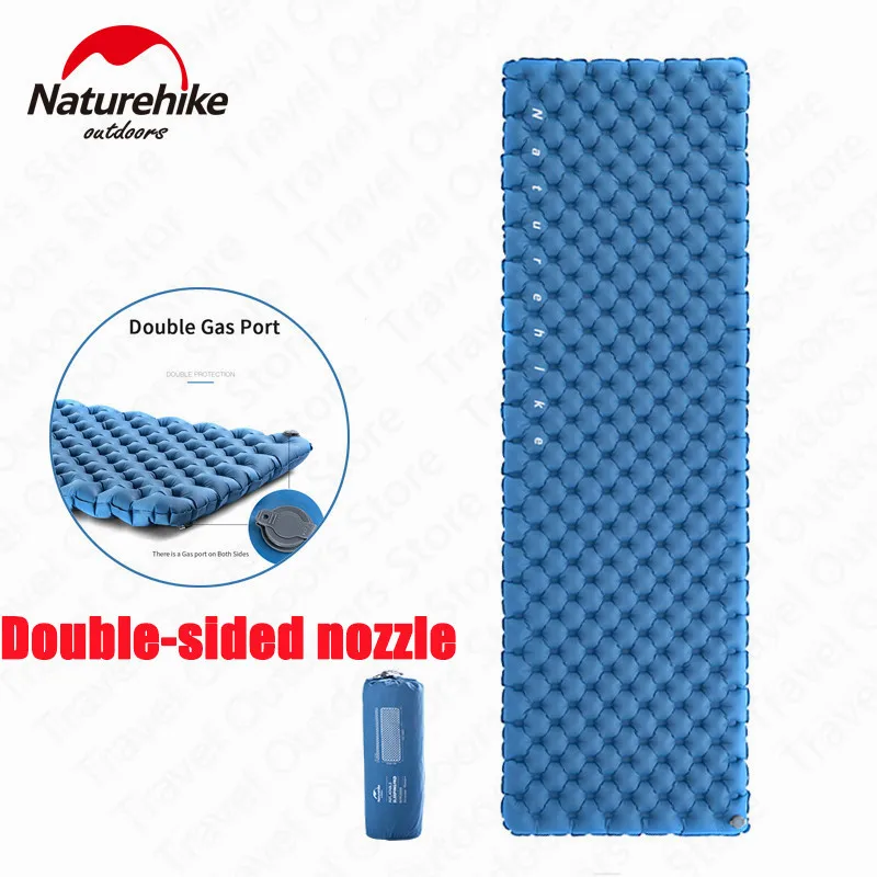 Naturehike 2020 Двойная подушка безопасности надувной матрас для кемпинга коврик