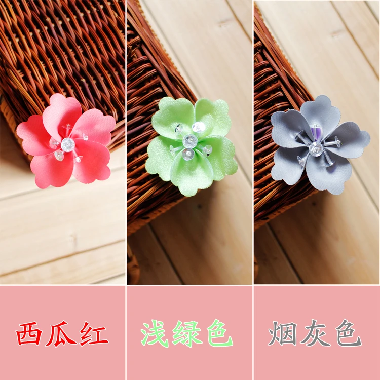 10 шт. ручной работы 3D цветок DIY Пришивные патчи для аппликации шитья ing значки