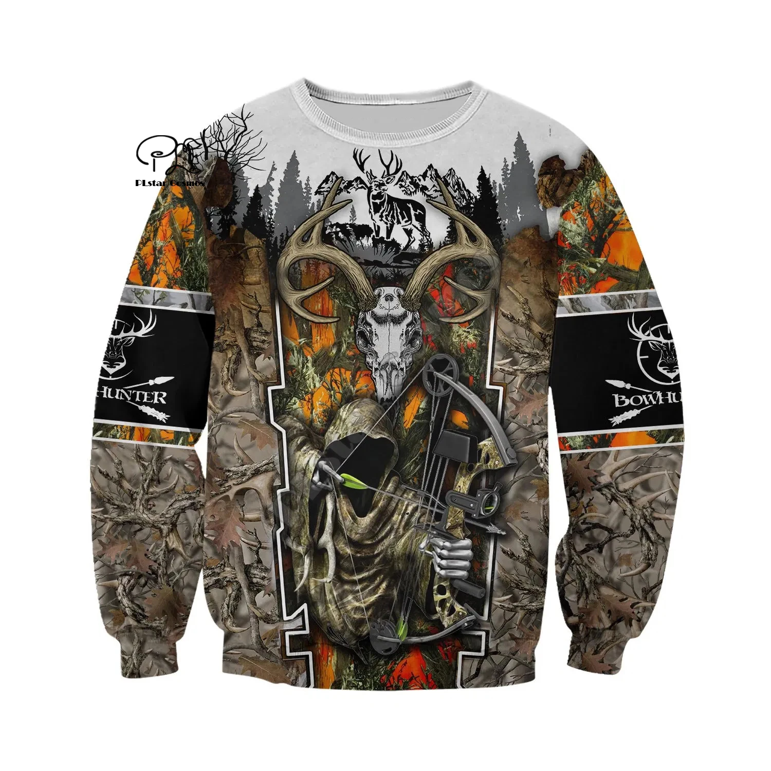 

PLstar Cosmos Newest Animal Tattoo Camo Deer Hunter Moose Hunting Tracksuit 3Dprint Unisex zipper/Hoodies/Sweatshirts/Jacket A-1