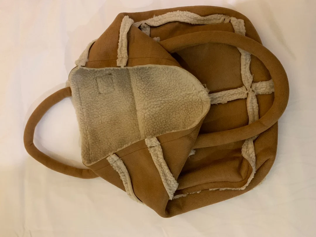 

Vintage Faux Suede Lamb Wool Ladies Handbags Fashion Design Patchwork Women Shoulder Bags Elegant Female Large Casual Tote