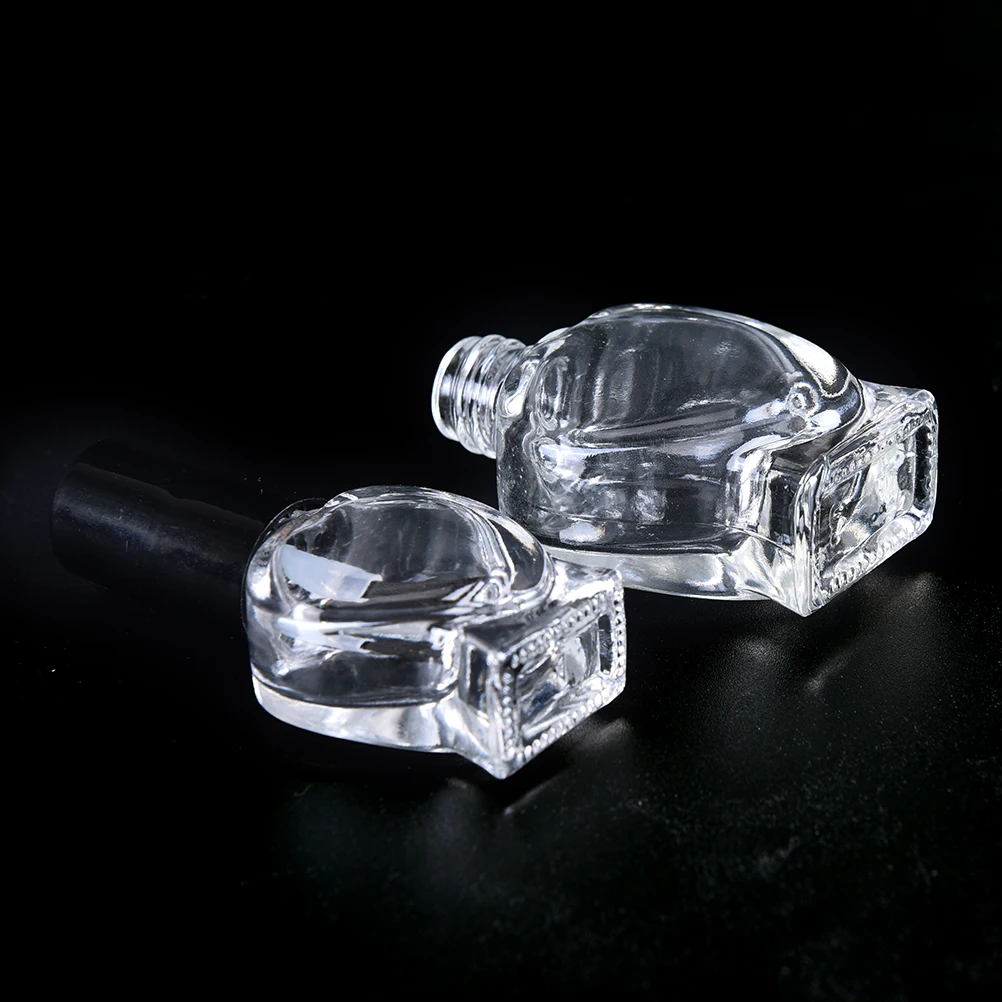 1 шт 5 мл/10 мл пустая бутылка для лака в форме сердца и маленькая кисть контейнер