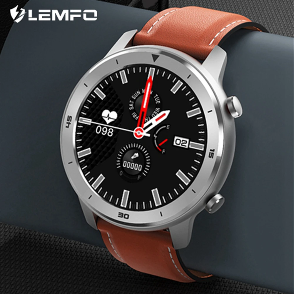 Смарт часы LEMFO для мужчин или женщин монитор сердечного ритма с кровяным
