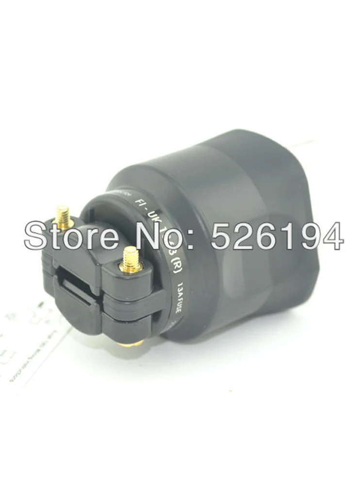 One Piece FI UK 1363 (G) золотой сетевой штекер аудиоштепсельная вилка UK|power plug|uk power plugmains plug