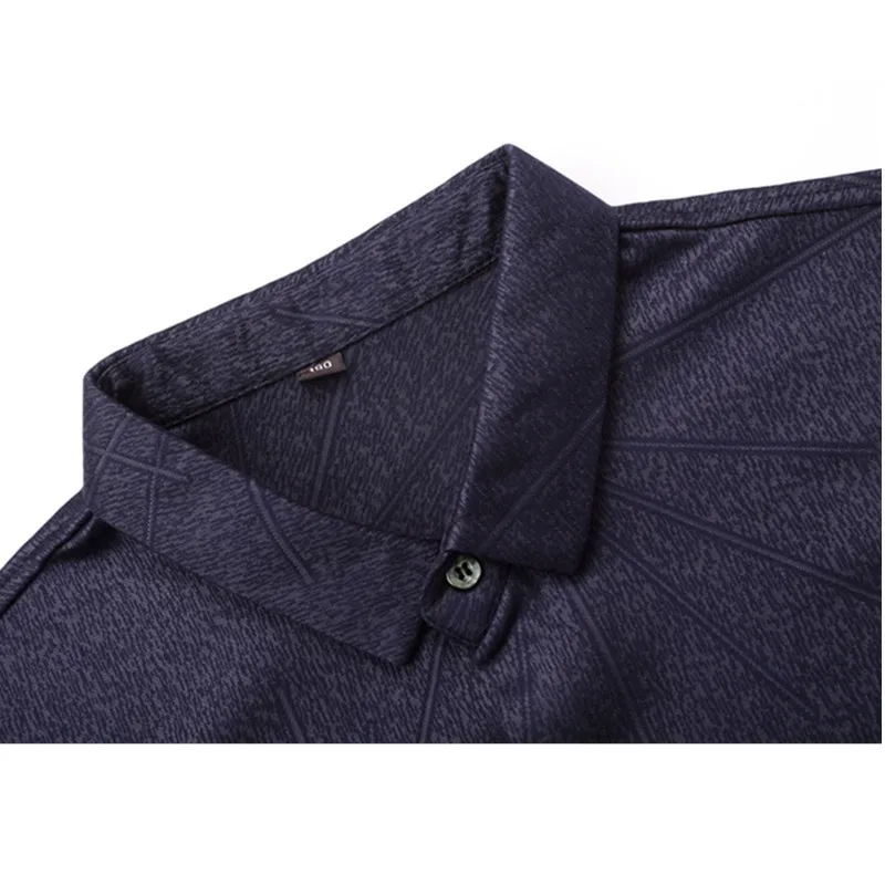 Рубашка мужская классическая с длинным рукавом саржевая деловая отложным