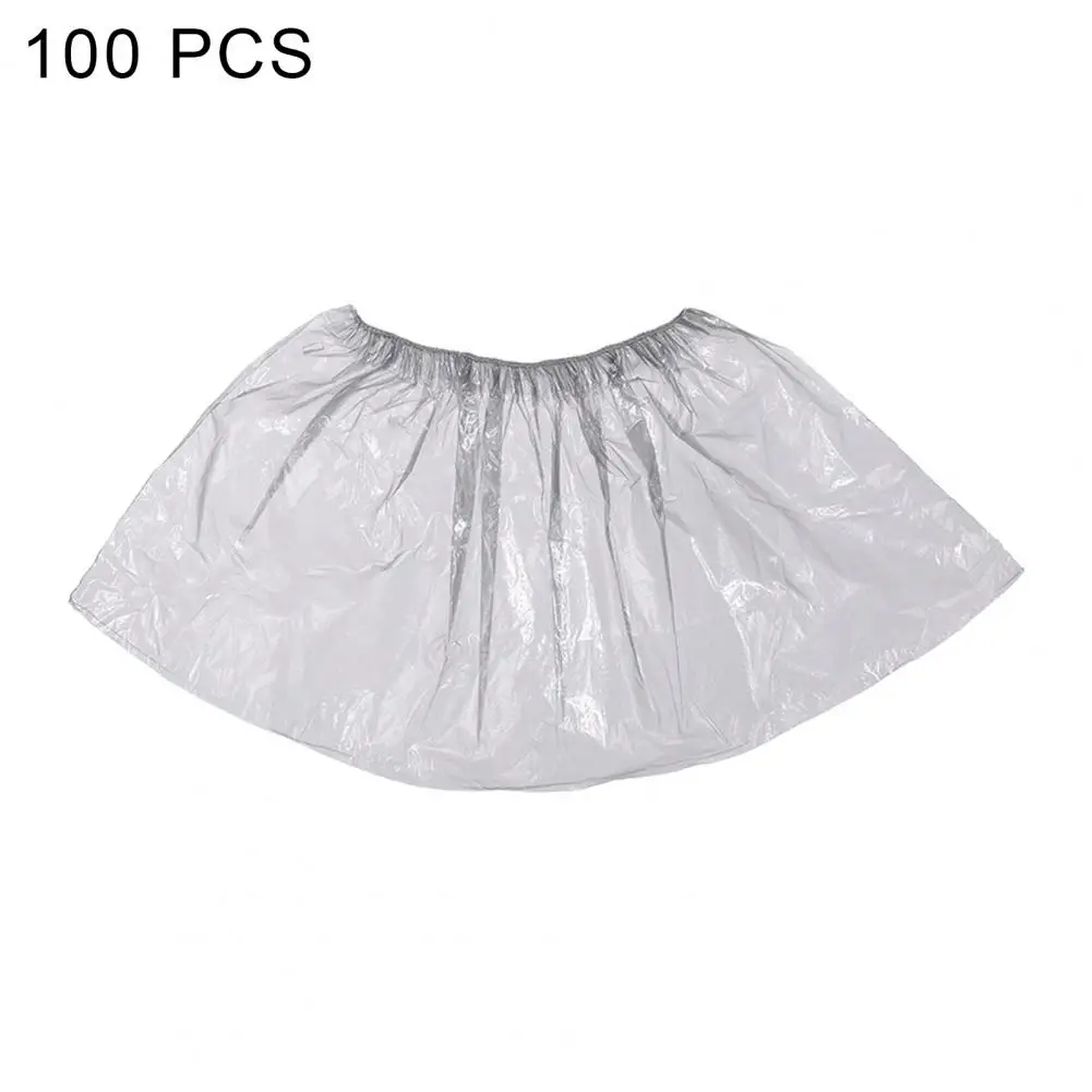 

100Pcs/Bag Shoe Covers Disposable Anti-slip PE Multi-use Cleaning Overshoes for Home Best Boots Water Proof Days Reusable