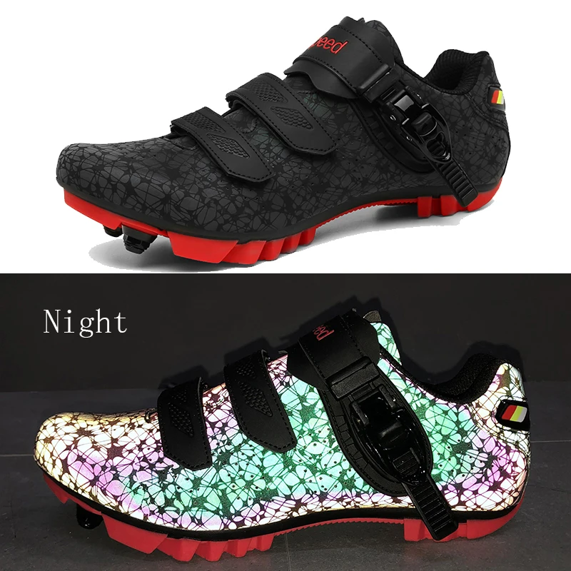 

MTB Cycling Shoes Men Outdoor Sport Bicycle Shoes Self-Locking Professional Racing Road Bike Shoes Luminous