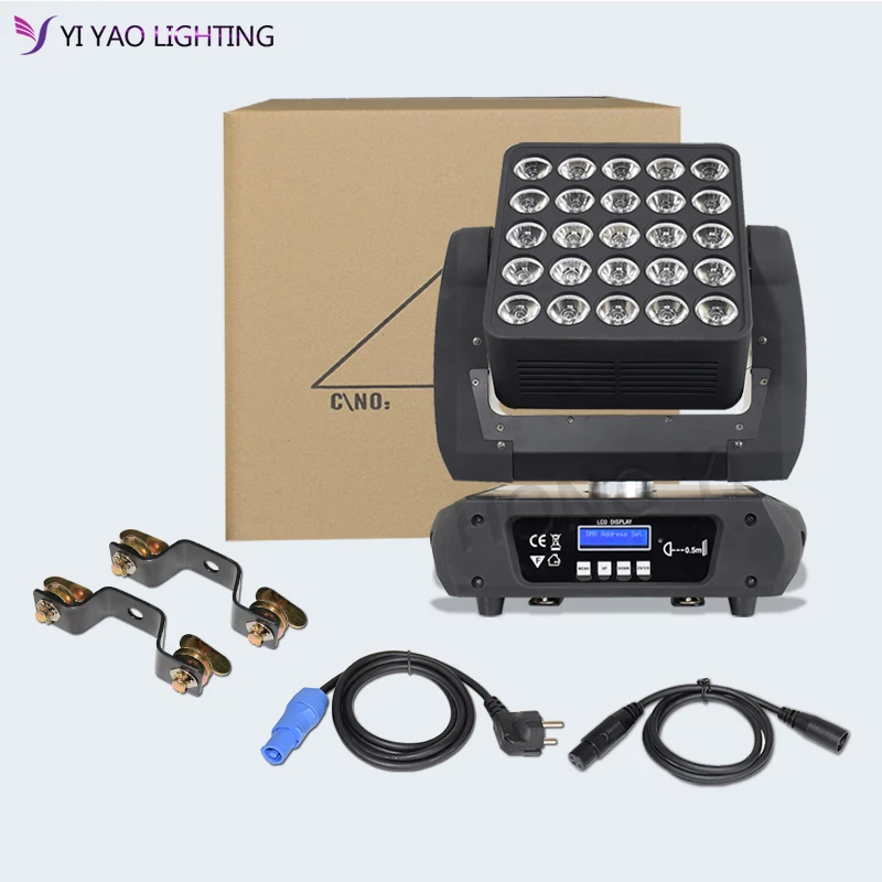 

Led 25x10w Moving Head Beam Moving Head Light Dj Lighting Equipment Matrix For Nightclub Stage