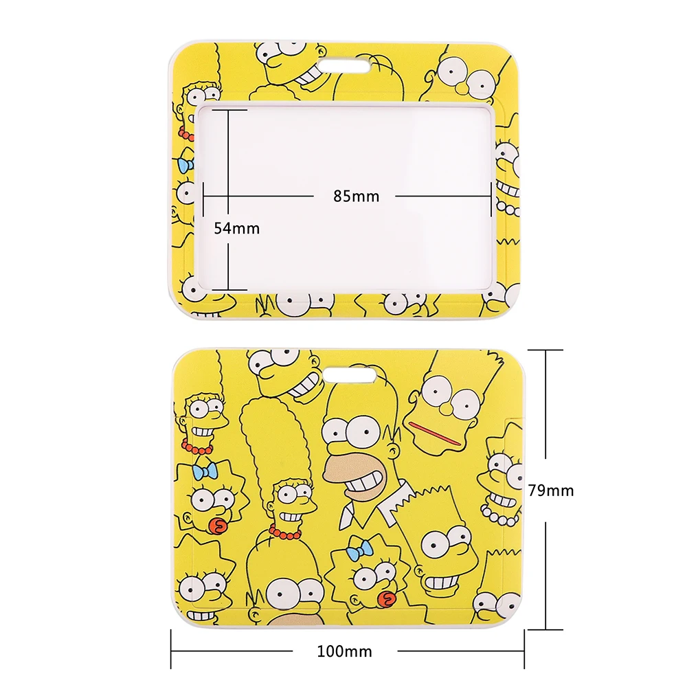 JF660 Funny Cartoon Lanyards for Key Neck Strap For Card Badge Gym Key Chain Lanyard Key Holder DIY Hanging Rope Keychain
