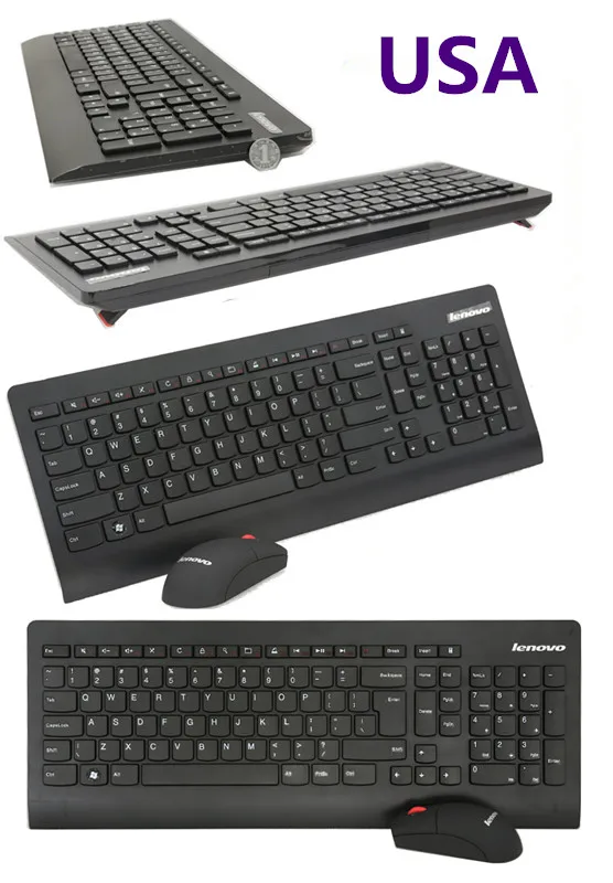 Lenovo 2,4 ГГц Беспроводная Thinkpad Combos KBRF3971 итальянская испанская Арабская французская Иврит Клавиатура+ Лазерные мыши 1600 dpi Мышь 0A34032