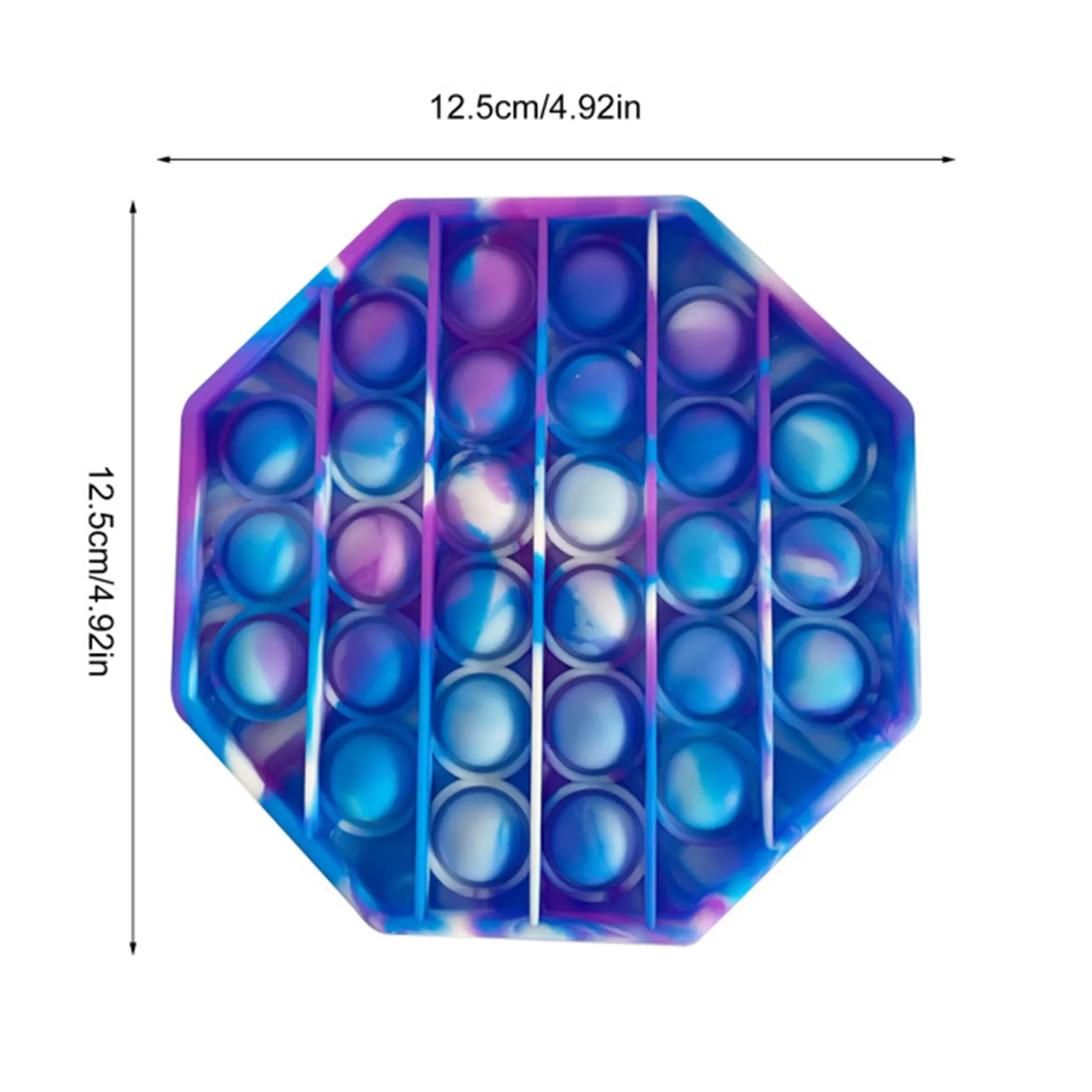 

2021 Pops Popit Water Color Silicone Push Bubble Fidget Sensory Toy Autism Special Needs Stress Reliever Antistress Abreact Toys