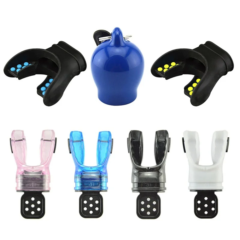 

Silicone Scuba Mouthpiece Throwaway Underwater Diving Dive Breathe Snorkel Mouthpiece Regulator Diving