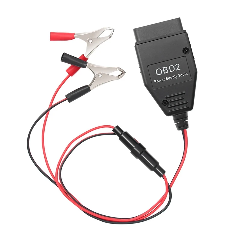 

OBD2 Car Battery Replacement Tool ECU Memory Saver Auto Emergency Power Supply Cable Battery Leakage Detection Tool