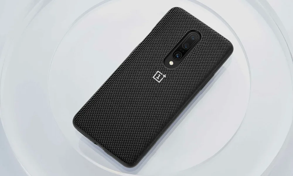 Oneplus 7/7 Pro/7 T/7 T Pro Чехол Официальный запас песчаник бампер нейлоновая Защита задняя крышка