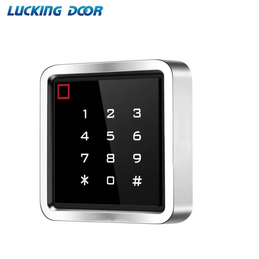 IP65 Водонепроницаемый сенсорный 125 кГц Rfid Контроль доступа с 2000 пользователями RFID