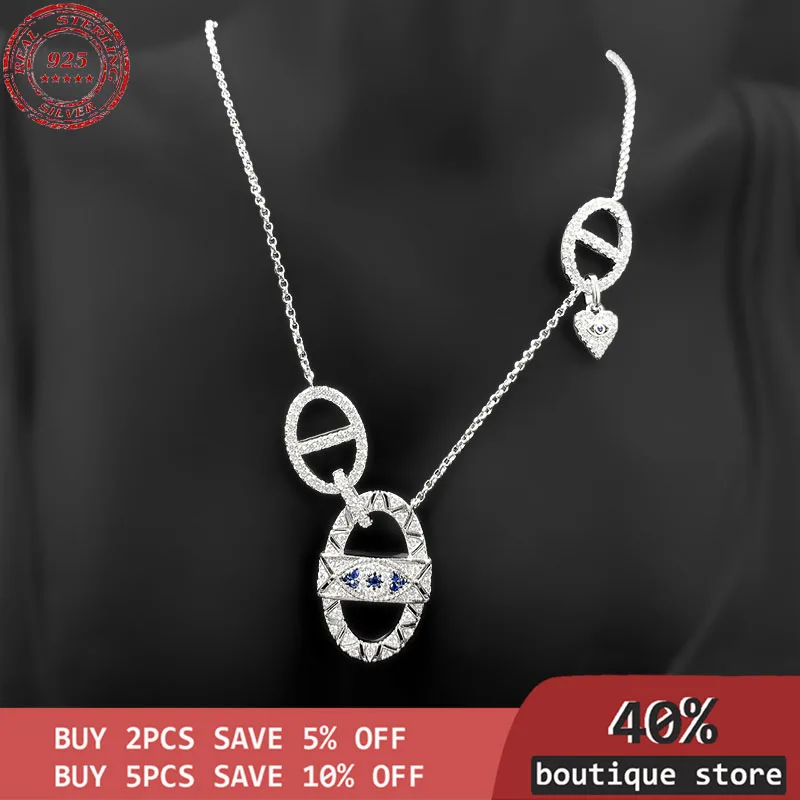 

S925 sterling silver new pig nostril adjustable nose necklace fashion personalized brand jewelry