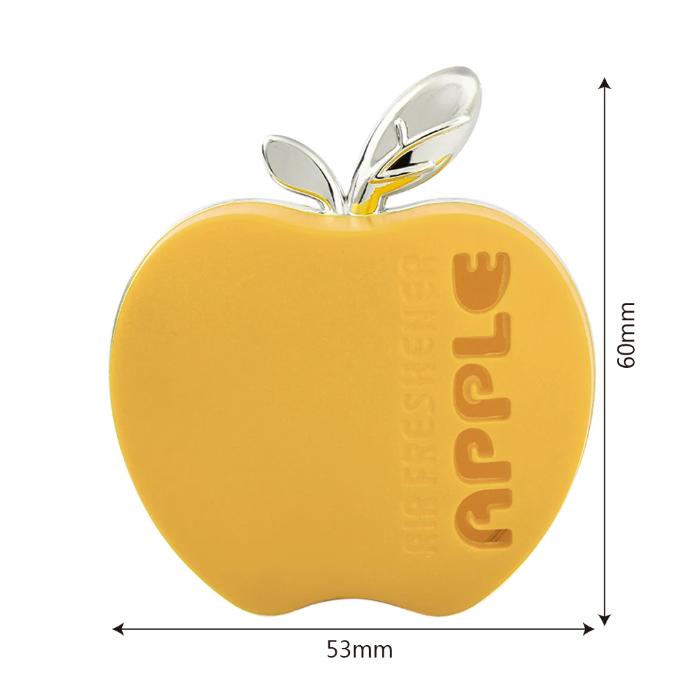 Автомобильный освежитель воздуха в форме яблока оригинальный ароматизатор