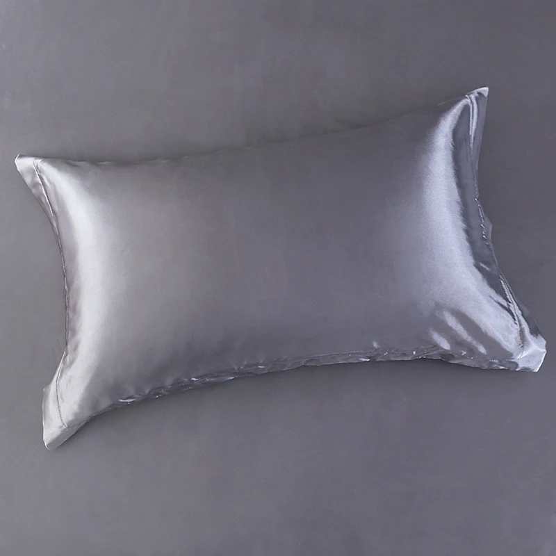 J Silk Double Side Pillowcase Natural Pure Color 50*75CM 50*90CM Any Size | Дом и сад