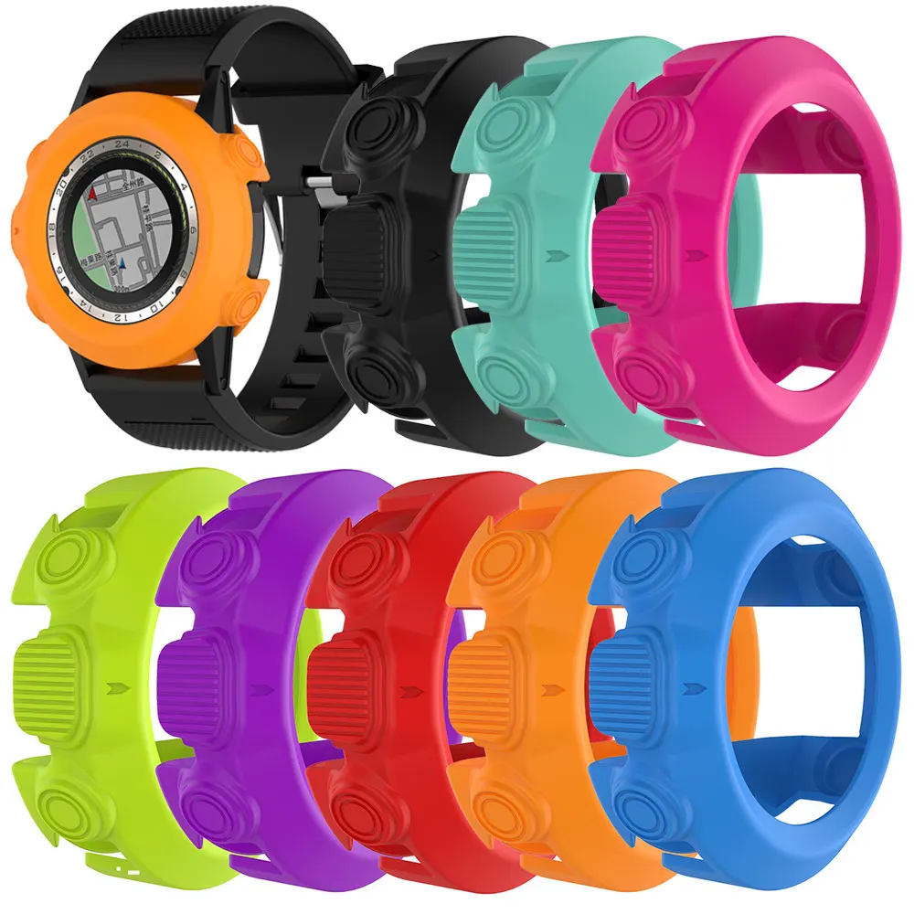 ТПУ защитный чехол для Garmin Fenix 2 D2 Bravo Quatix Тактический смарт-ремешок часов |