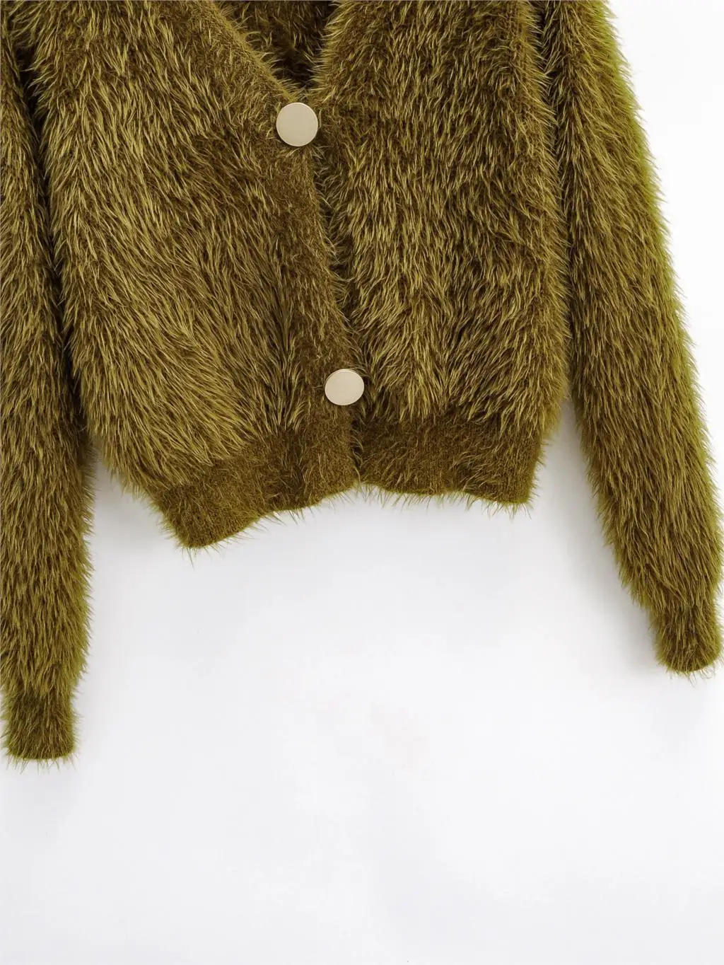 

2020 New Fashion Brand Women Lady Sweater Cardigans Computer Knitted V-neck Casual Solid Single Breasted Full Polyester Standard