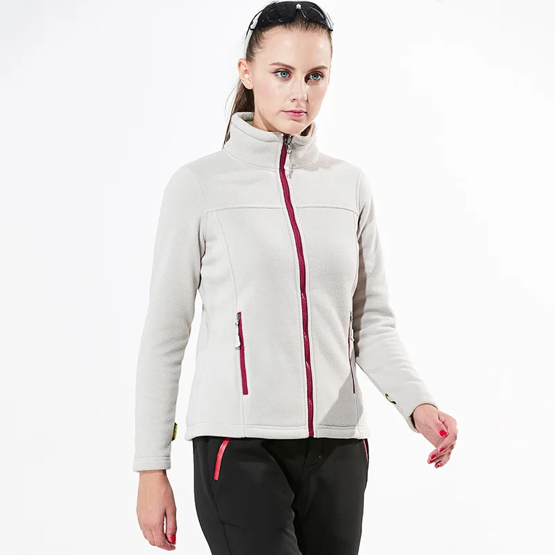 Осенне-зимняя флисовая женская бархатная теплая толстовка уличная одежда куртка