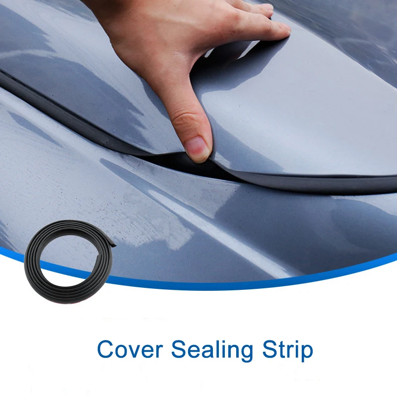 

QHCP Car Seal Strip Rubber 2.5M Door Engine Cover Edge Trims Styling Exterior Automotive For Subaru Forester Legacy Outback XV