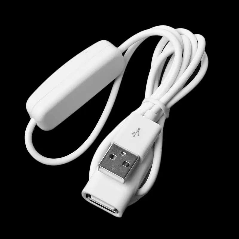 Дата-кабель USB (штекер)/USB (разъем) 2 м 2.0 с переключателем для ПК ноутбуков USB-дисков