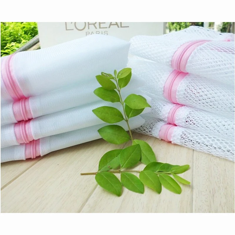 

3 Sizes Zippered Mesh Laundry Wash Bags for Delicates Lingerie Socks Underwear