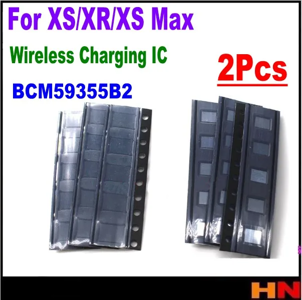 Фото BCM59355B2 Беспроводная зарядная микросхема для iPhone XS XR Max 2 шт. оригинальная замена