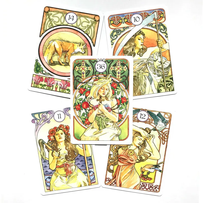 36 карт в стиле модерн Lenormand карточки для игр Таро и множество на выбор | Игрушки
