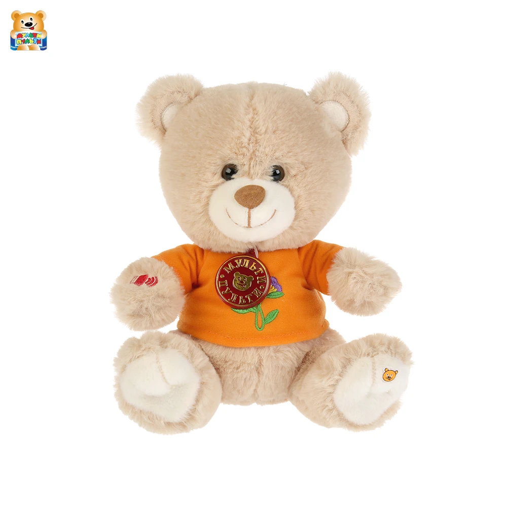 Игрушка мягкая Мульти пульти Мишка 25см стихи и песенки К.Чуковского 241127|Плюшевые