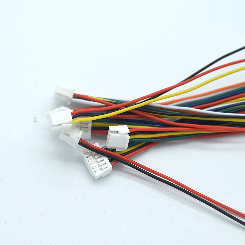 10 шт. Micro JST GH 1 25 2P 3P 4P 5P 6P 7P 8PIN Штекерный разъем с проводными кабелями 150 мм один 28AWG -