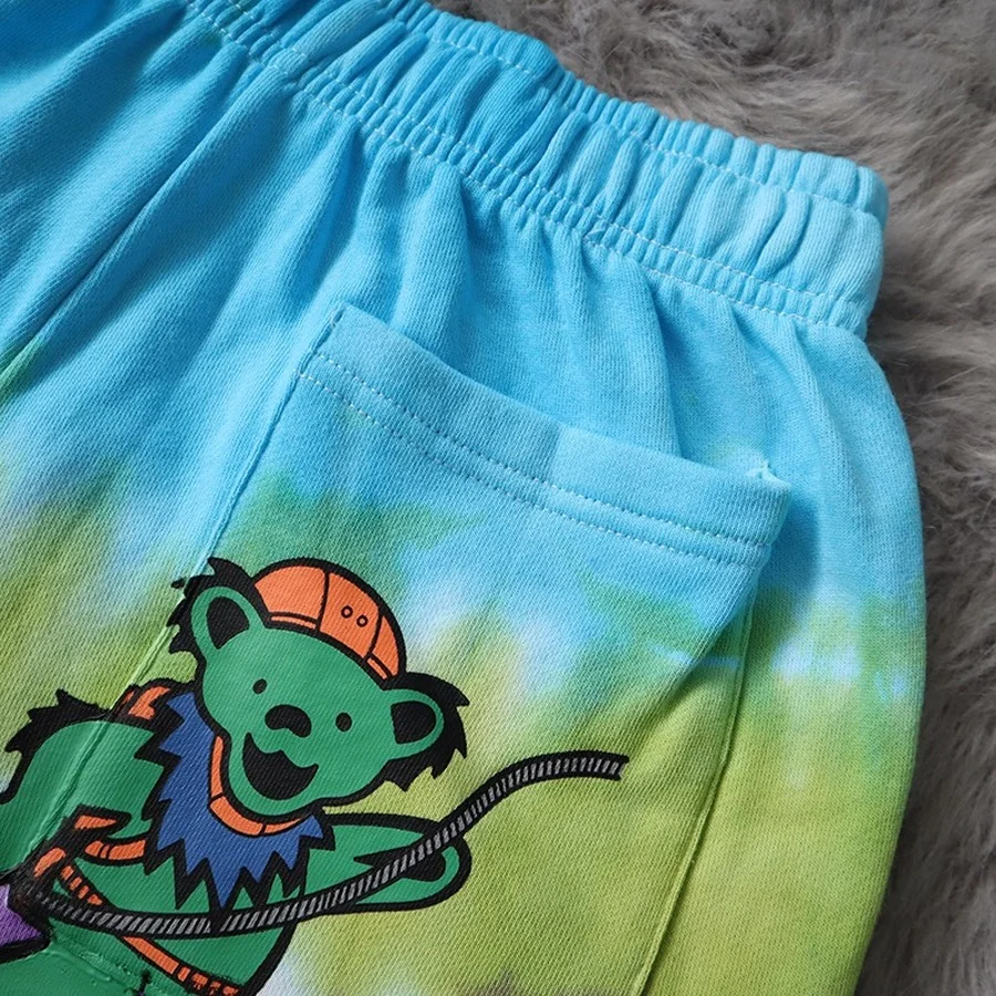 

Bears Black Dancing Shorts Men Women Pockets Shorts Drawstring Breeches men clothing streetwear pants