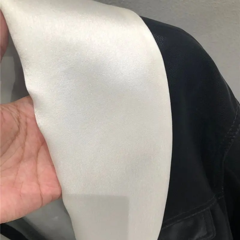 2022 New Fashion Women Genuine Sheepskin Leather Coat Single Breasted Black Real Leather Jacket Big Lapel Collar Woman Overcoats